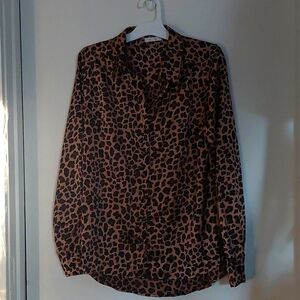 Pleinone Leopard print button down shirt